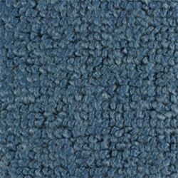 1965-68 Mustang Convertible 80/20 Kick Panel Carpet, (Medium Blue)